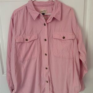 Universal Thread Light Pink Corduroy Shirt